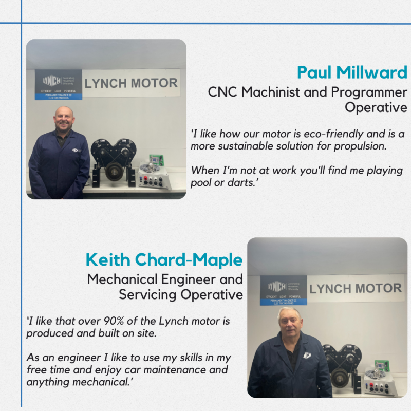 Meet the team Lynch Motor Company Paul Millward and Keith Chard-Maple